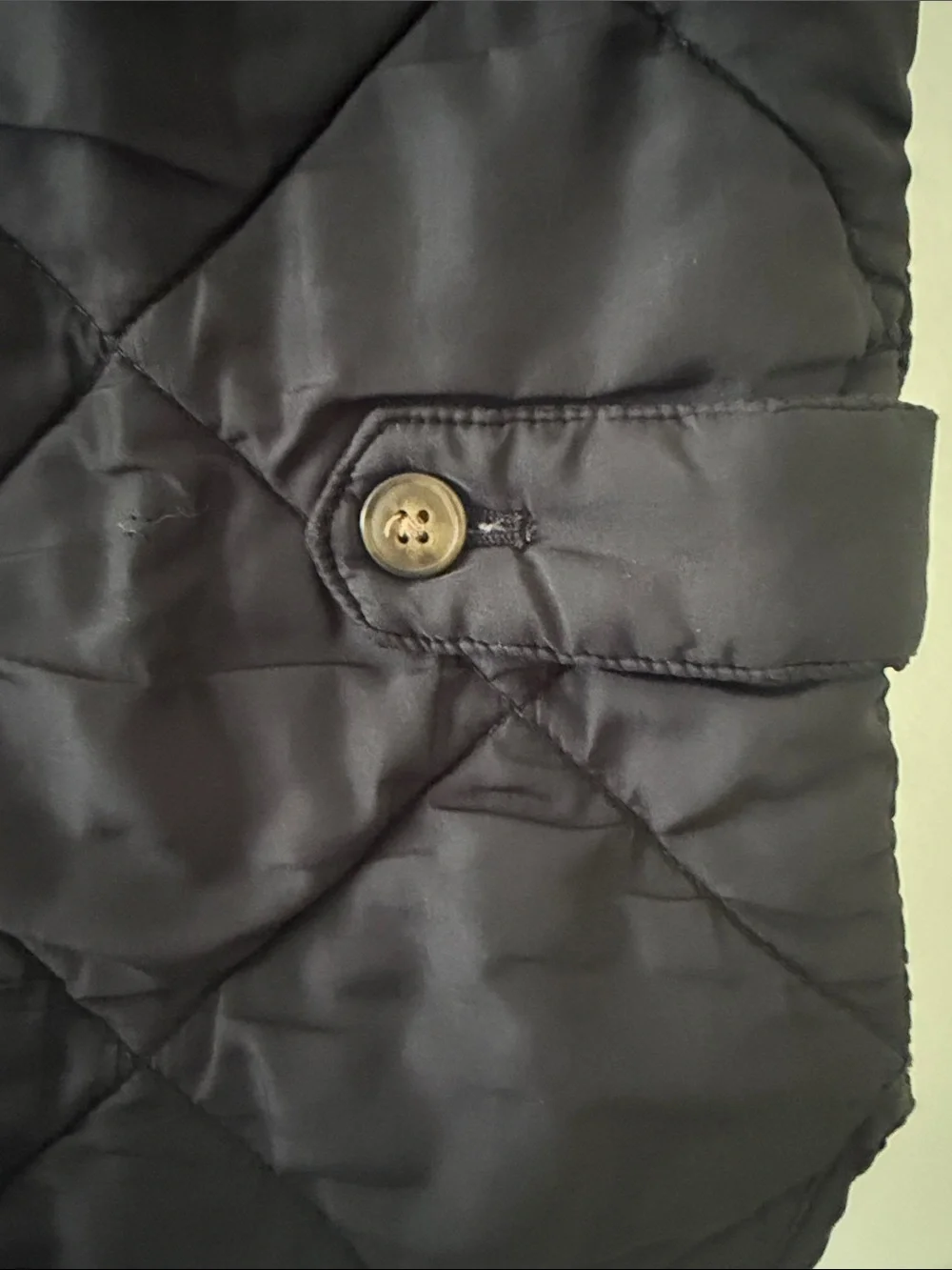 J.Crew Authentic Outerwear Quilted Vest Navy Men’s Medium